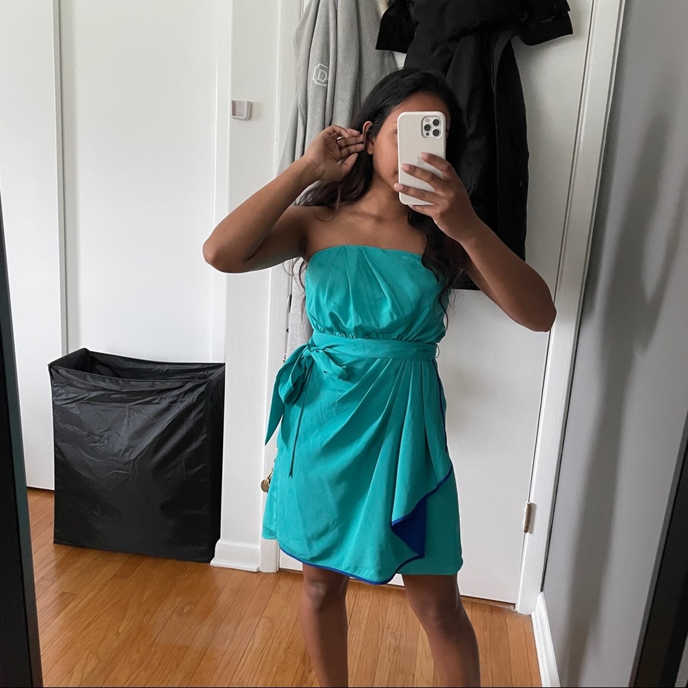 Turquoise Dress